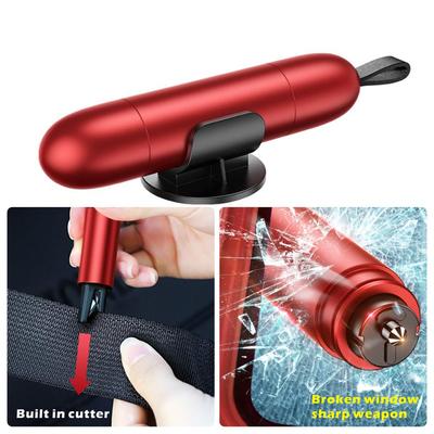 Cortador de vidrio para ventana de coche, martillo de seguridad para cinturón de seguridad, martillo de Escape salvavidas, cuchillo de corte, herramienta de hoja portátil de Escape