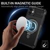 For iPhone 11 Case Kickstand PC+TPU Phone Cover Compatible with MagSafe