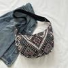 Large Capacity Fashion Simple Ethnic Style Women S Crossbody Dumpling Bag
