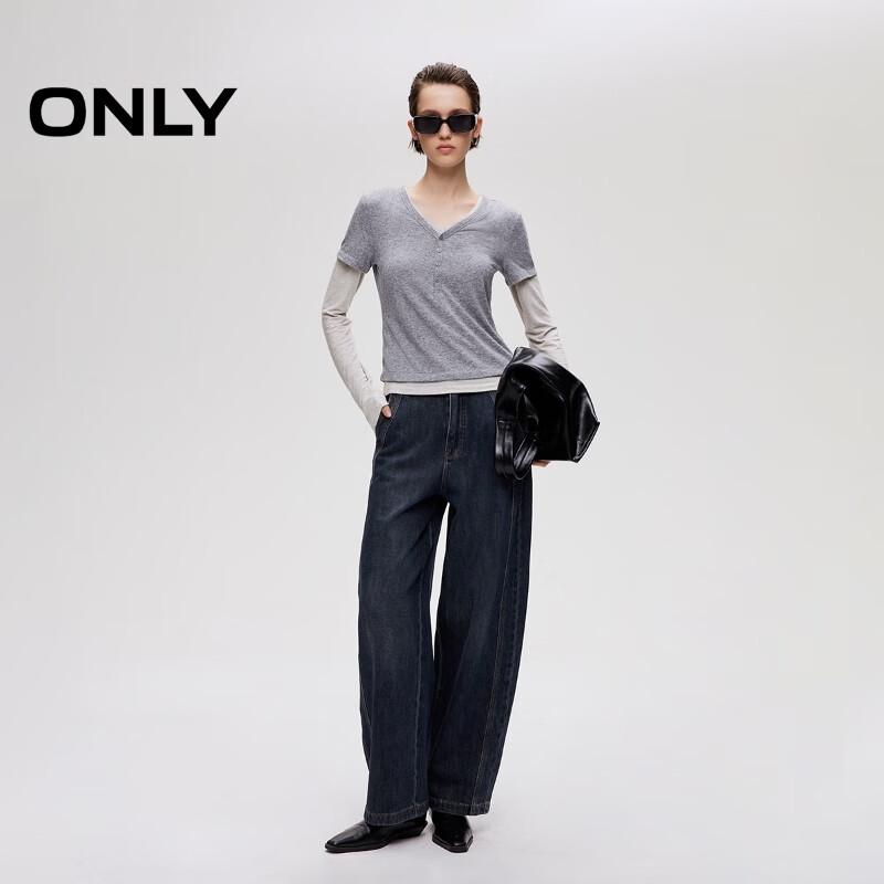 ONLY Women's V-Neck Knit Top