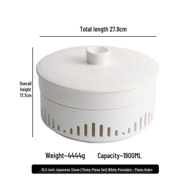 Nordic Ceramic Candle Heated Food Warmer