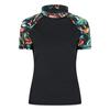 Womens/Ladies Floral Pattern Rash Top