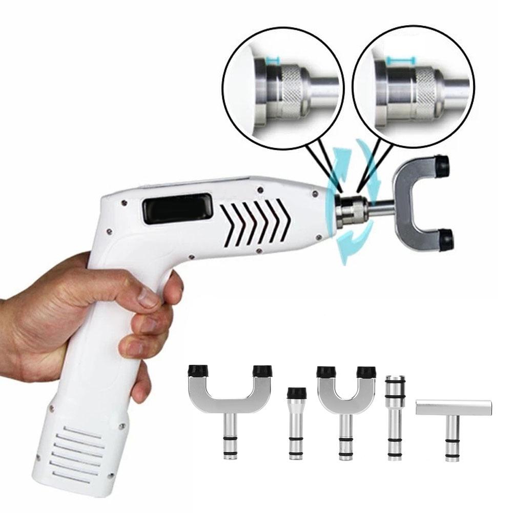 5pcs Bone Correction Massager Working Head Stainless Steel Spine Massage Instrument Adapter