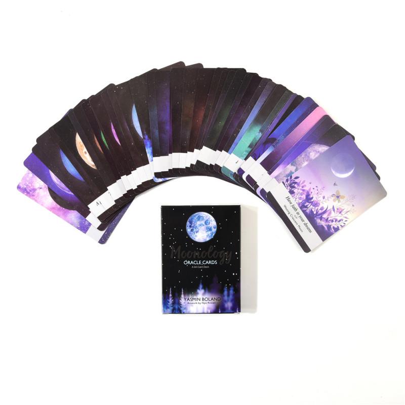 44 Cards English Guidance Moonology Oracle Cards Tarot Deck Cards Read The Mythic Fate Divination