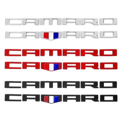 Suitable for CAMARO Bumblebee Car Sticker Modification with English Letter Metal Side Label Leaf Plate Car Sticker