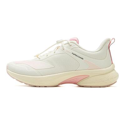 Li Ning Bequeme Vielseitige Langlebige Low-Top Kinder Laufschuhe Kinder Laufschuhe Off-White YKFU126-2