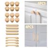 Drawer Handles, Dresser Kitchen Wooden Knobs, Cabinet Decorative Handles for