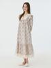 Lunalujeuseutyudio Women'S Privé Modal Cotton V-Neck Long Sleeve Dress Pajamas
