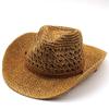 Men's Ethnic Style Hollow Denim Summer Beach Hat