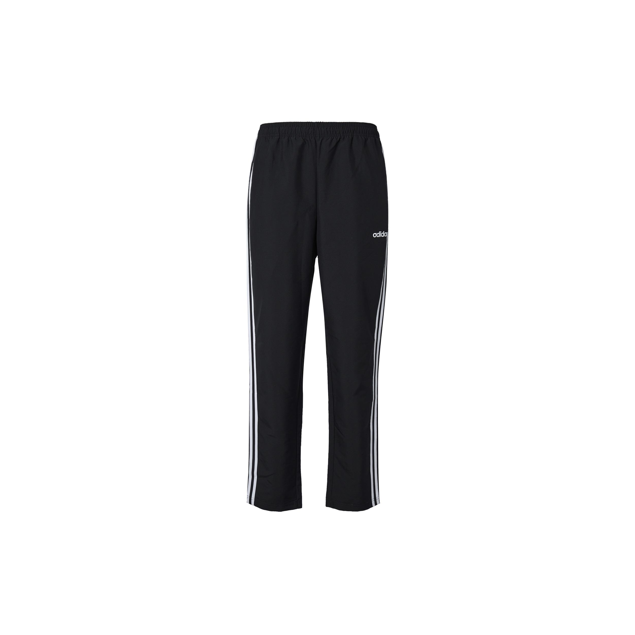 Men s adidas Knit Athleisure Casual Sports Black Long Pants/Trousers FI7164 S
