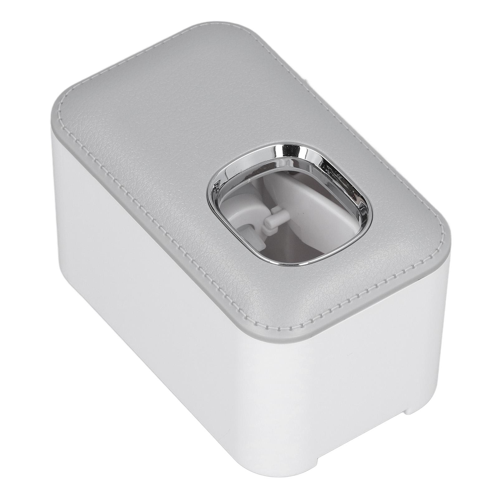 

Toothpaste Dispenser Full Automatic Wall Mounted Hands Free Easy Operation Toothpaste Squeezer for Bathroom Hotel Gray серый