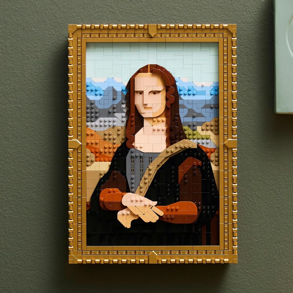 LEGO Lego Art Mona Lisa Toy Present Birthday Block Christmas Men Women Painting Art Interior Stylish Mother Father 31213