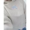 MGHR Women's Fashion Hooded Long-sleeved Casual Solid Color Print Autumn Winter Hoodie