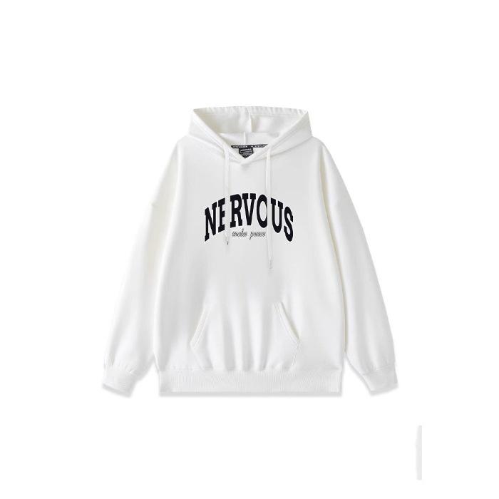 2025 men s and women s sweaters wholesale comfortable street popular print icon hooded sweater jacket S
