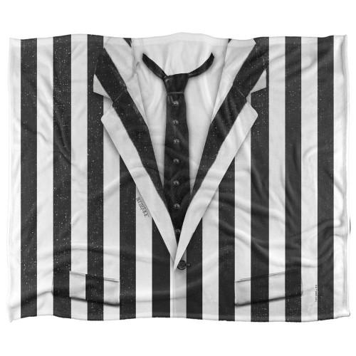 Beetlejuice Silky Suit Supersoft Blanket