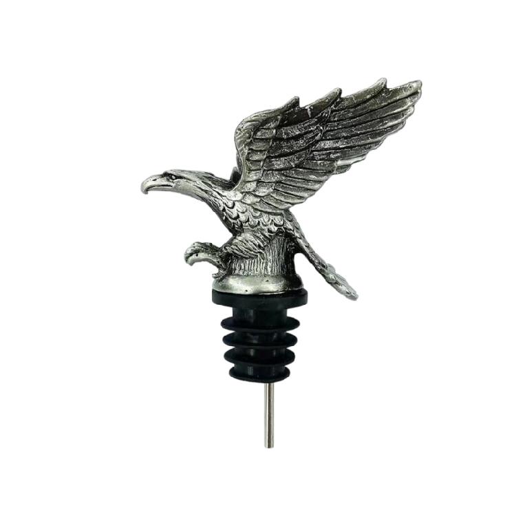 High Quality Zinc Alloy Hawks Wine Spouts Artistic Kitchen Barwares For Mess Release Pouring And Decorative Home Accent