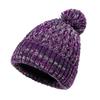 Single Layer Knit Pom Pom Beanies Colorful Winter Skull Cap Knitted Beanie Hat  Winter Season