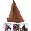 Feathered Decors Costume Indian Hat For Adult Kids Halloween DressingUp Masquerade Party Role Playing Head Accessories