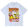 230 Gsm 100% Cotton Dandadan V31 Turbo Granny Print Unisex Heavy Cotton T Shirt