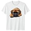 Puppy Mastiff Dog Animals Unisexs TShirt Unisexs Graphic Tee