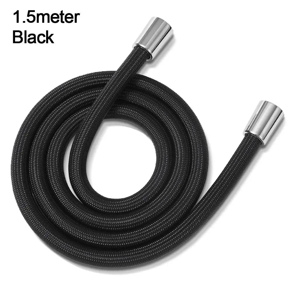 1.5/2.0 Meter Anti Winding Flexible Nylon Shower Hose GI/2 Universal Interface Bath Shower High Pressure Durable Nylon Pipe
