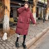 Autumn Winter Thicken Warm Parka Women Casual Solid Color Big Pocket Loose Long Hooded Coat Jackets Outwear