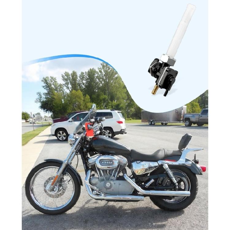 Motorcycle Gas Tank Petcock Assembly for 883 XLH883 1200 XL1200 XLH1200 1995-2006, Plastic and Metal Fuel Part 62169-95B 62169-95 Kit