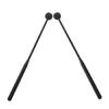 1 Pair Marimba Mallets Rubber Ball Mallet Smooth Plastic Handle Percussion Sets