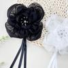 Small Fresh Organza Three-Dimensional Flower Hair Accessories Suit Dress Shoes And Hats Luggage Jacket Decorative Accessories