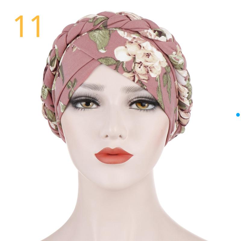 Cotton Print Muslim Turban Scarf for Women Islamic Inner Hijab Caps Arab Wrap Head Scarves Femme Musulman Turbante Mujer KTB