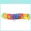 Cat Tunnel Play Set With Removable Sections For Indoor Fun And Exercise
