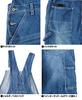 One Colors Plus Size Denim Relaxed Size Hickory Men's Overalls, Fit, 4L,