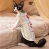 New Cat Clothes Early Autumn Thin Striped Bottoming Shirt Into a Cat Kitten Two-legged Sweater German Cat Pet Clothes