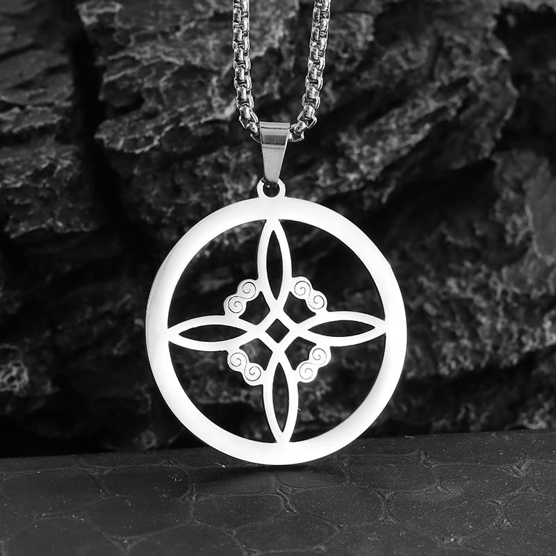High Quality Stainless Steel Tree of Life Pendant World Tree Necklace Men Women Fashion Lucky Amulet Jewelry