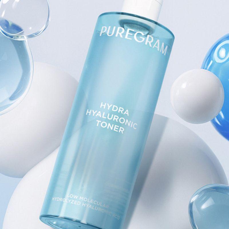 

Puregram Тонер с низкомолекулярной гиалуроновой кислотой 300мл Улучшение текстуры кожи