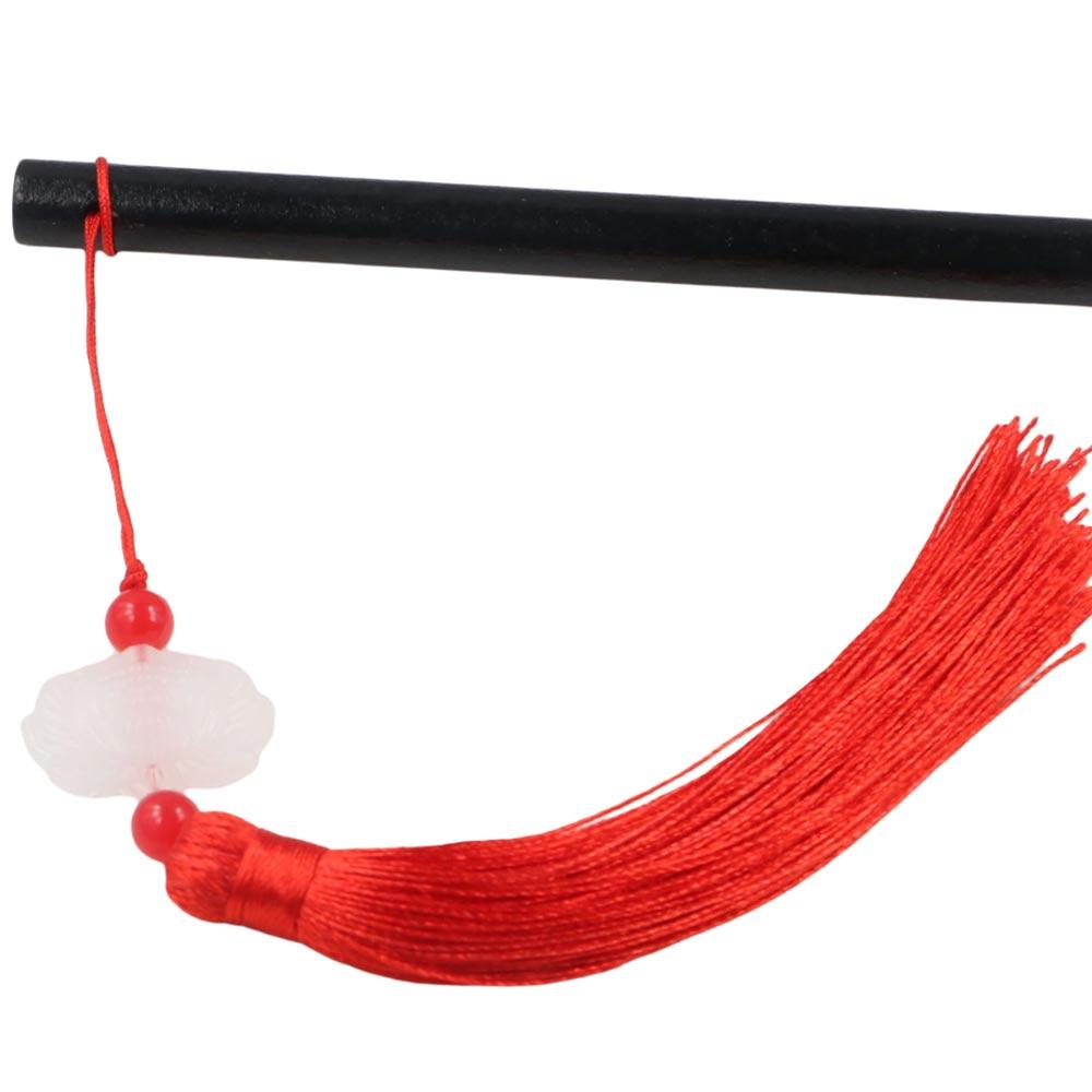 Mit Anhänger Fächer im chinesischen Stil Handfächer aus Seide Vintage Stickerei Fächer Foto-Requisite