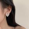 Elegant Irregular Heart Earrings - European & American Style Trendy Studs for Women