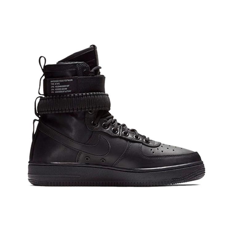 (WMNS) Nike SF Air Force 1 High 'Triple Black' Femei 857872-005