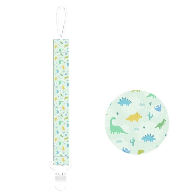 Cute Design Pacifier Clip Practical Pacifier Holder Baby Toy Hanger Teether Strap Keep Your Pacifier Secure for Boy Girl