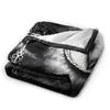 Deftones Metal Band Flannel Blanket  Super Warm Throw Blanket for Living Room Picnic Fashion Bedspread Sofa Bed Cover