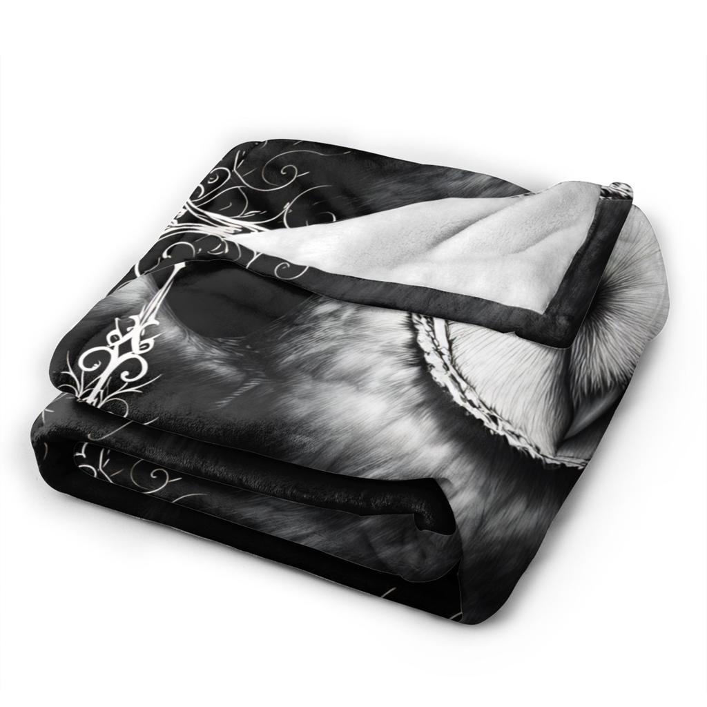Deftones Metal Band Flannel Blanket Super Warm Throw Blanket for Living Room Picnic Fashion Bedspread Sofa Bed Cover