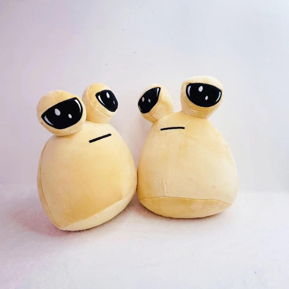22cm/8.6in Pou Plush Cartoon Alien Toy Kawaii Stuffed Animal Doll Hot Game Figure Gifts for Fans