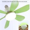 E27 Screw Base Flower-Shaped Fan Lamp Silent Small Standard Version