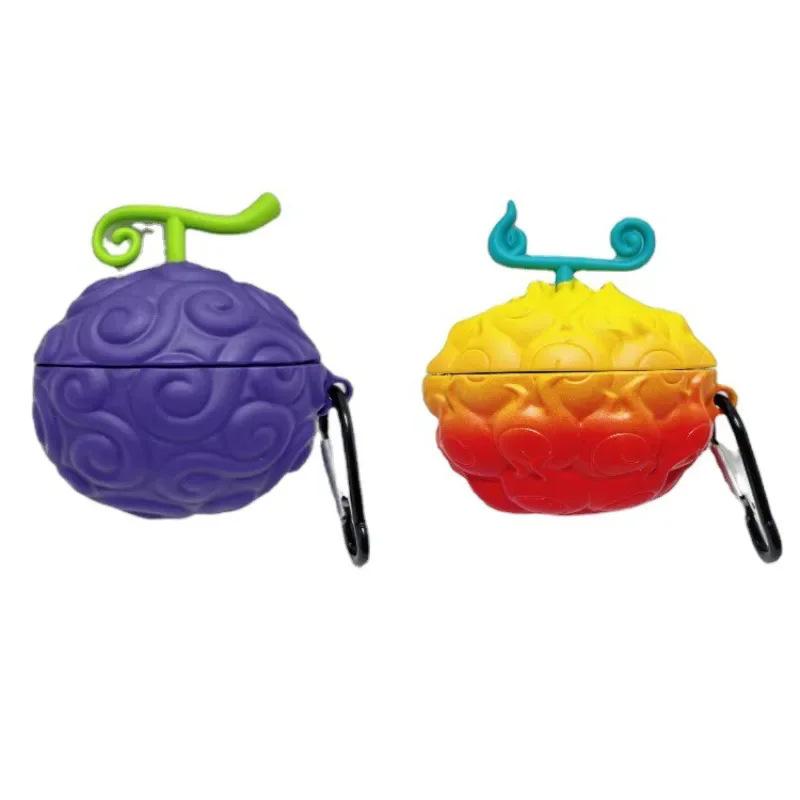 Creative devil fruit is suitable for Apple AirPods Pro new 1st generation cartoon earphone cover 1/1st generation silicone soft case