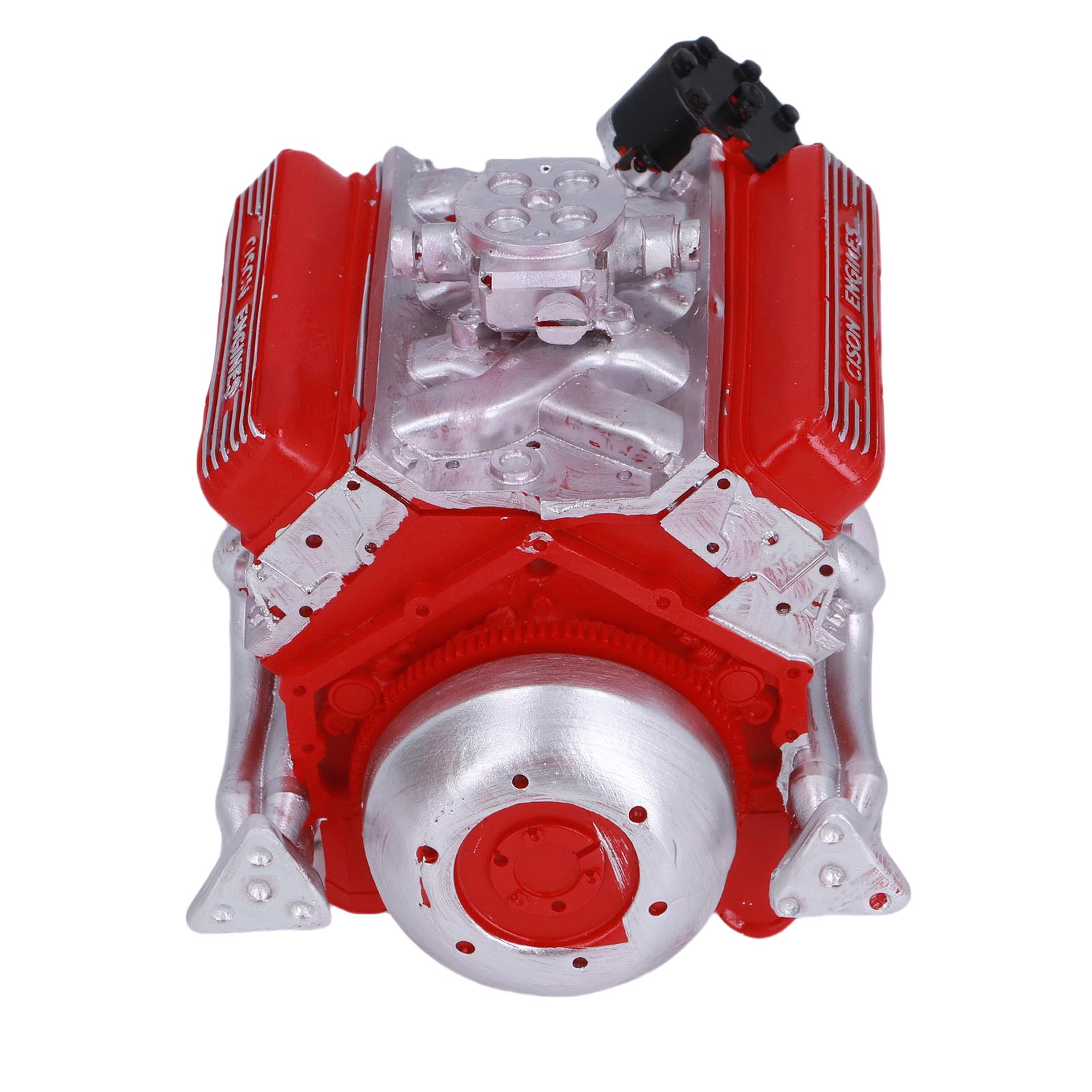 V8 Engine Building Resin V8 Car Engine Model Desktop Display Ornament Home Decoration for Teens Adults