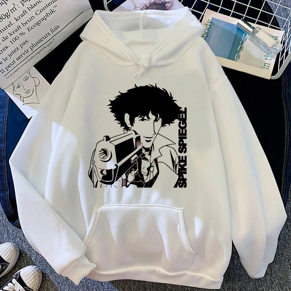 

Толстовки с капюшоном в стиле «Ковбой Бибоп», женский спортивный костюм в стиле Харадзюку, свитер, женская верхняя одежда с длинными рукавами