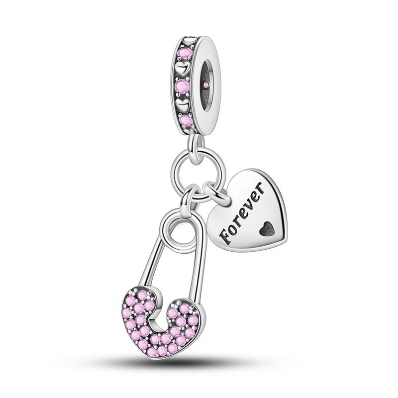 Charms Plata Copper Colors Coconut Tree Piggy Bank Beads Charm Pendant For Original Bracelet For Women Diy Jewelry Love Gift