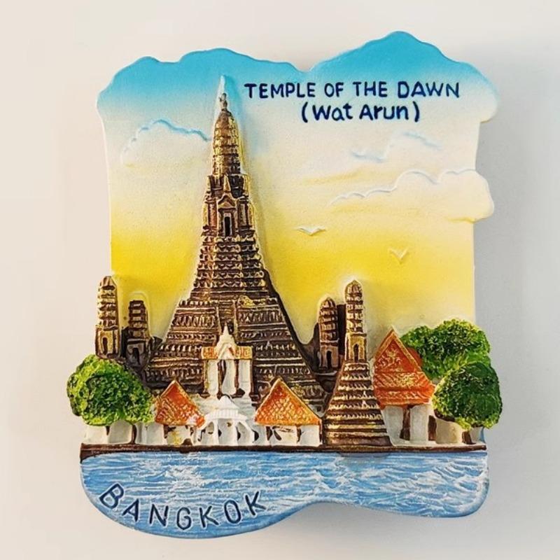 Thailand Souvenirs Chicken Island Fridge Stickers Bangkok Phuket Tak Changwat Krabi Koh Samui Fridge Magnets Wedding Gifts