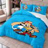 Asterix & Obelix 3-teiliges Bettwäsche-Set Bettbezug mit zwei Kissenbezügen für Schlafzimmer Heimdekoration