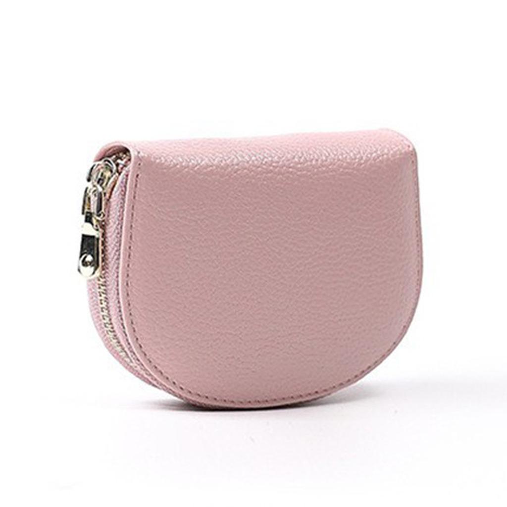 Münztaschen-Portemonnaie Anti-Diebstahl Akkordeon-Kartenhalter Ausweis-Halter Anpassbarer PU-Leder-Kartenhalter Für Einkaufen Kurze Ausflüge